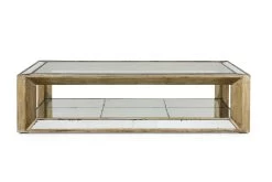 MITCHELL, Coffee Table, Rectangular, Mirror Glass And Wood, 160x80 -Boutique De Décoration https3A2F2Fwww.flamant.com2Fmedia2Fcatalog2Fproduct2F12F12F1162 14 03 2023T123A363A35