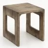 DINEEN, Side Table, Wood, Brown, L