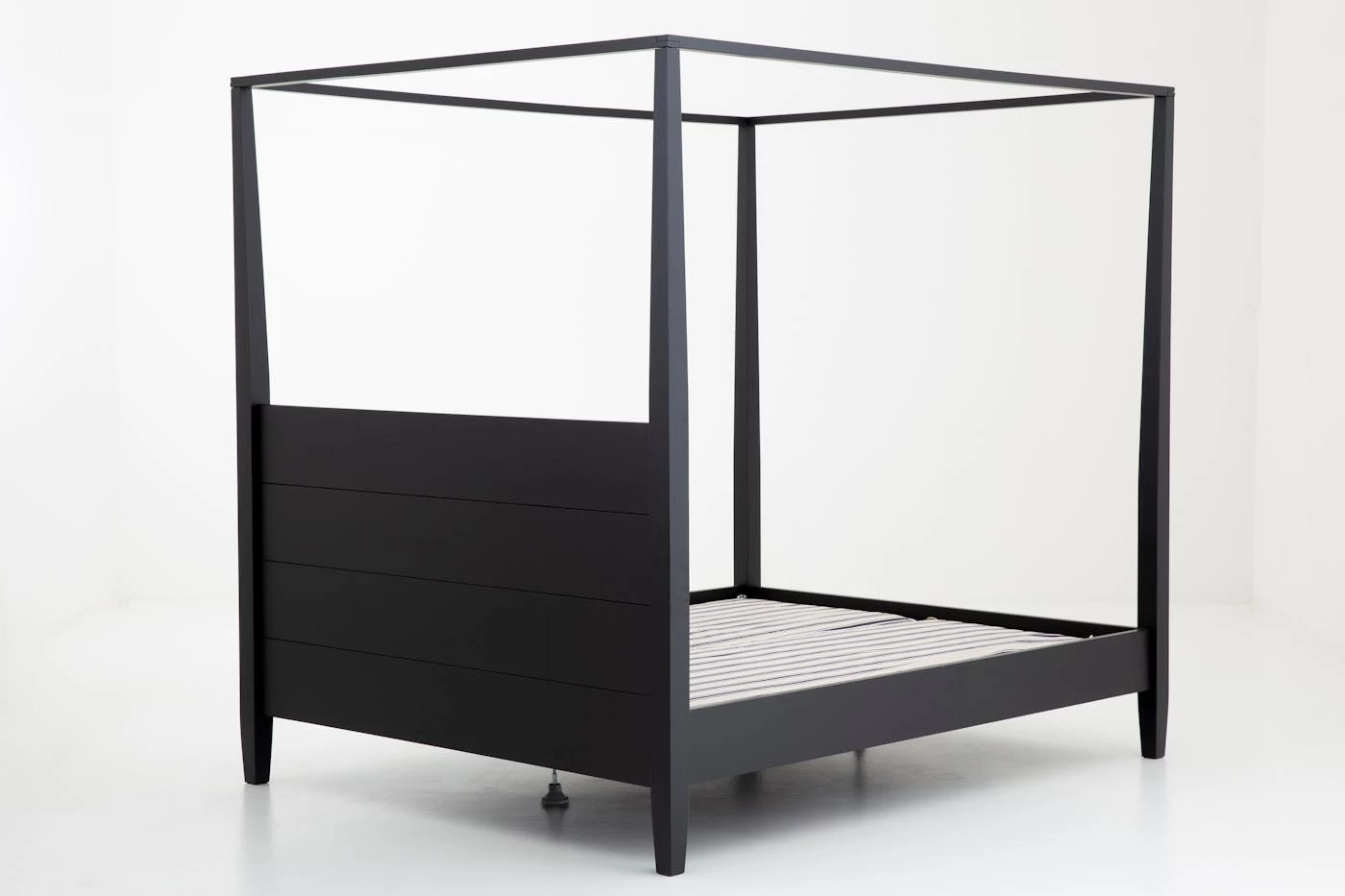 CAPE COD, Four-poster Bed, Black, 160 Cm 7 CAPE COD, Four-poster Bed, Black, 160 Cm – Image 7