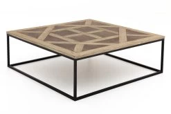 PORTIA, Coffee Table, Wood And Iron