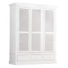 MARIE, Wardrobe, White, 3 Doors