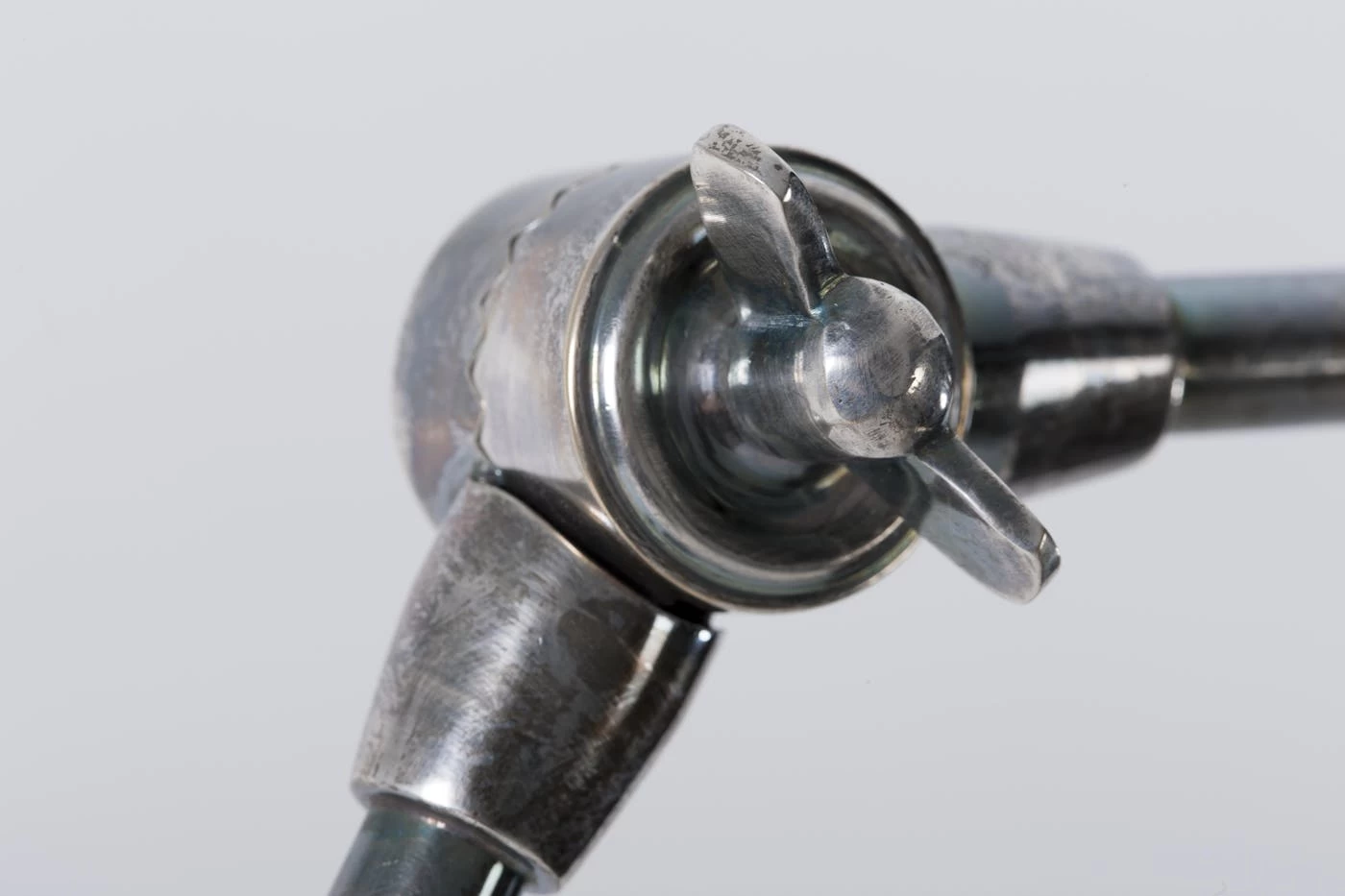 TWIST, Floor Lamp, Antique Silver, Adjustable 6 TWIST, Floor Lamp, Antique Silver, Adjustable – Image 6