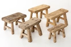 PATON, Stool, Recycled Wood