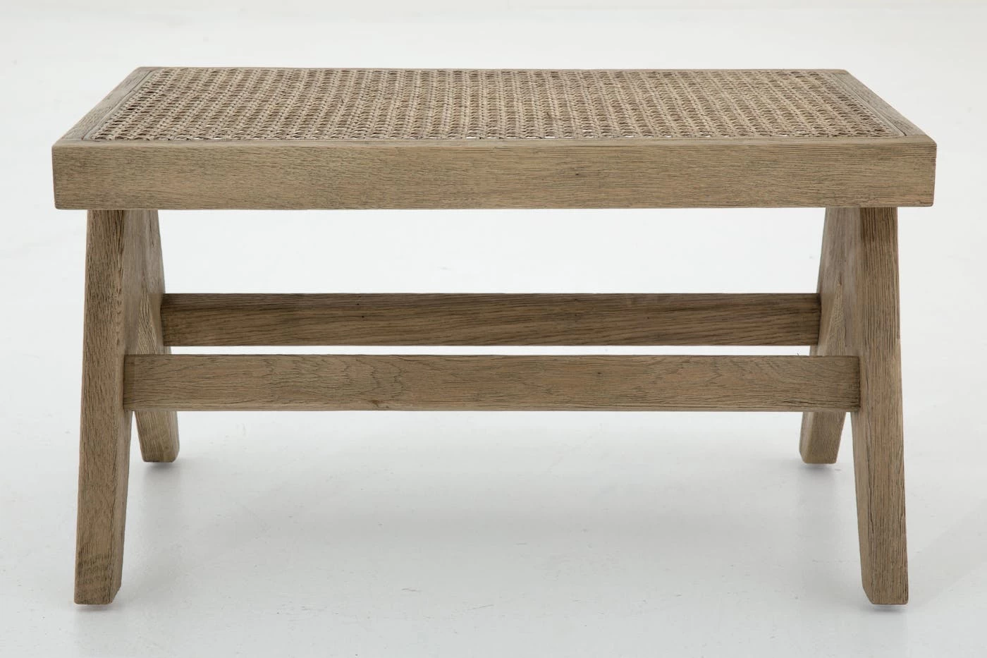 BRUNO, Bench, Oak And Reed 3 BRUNO, Bench, Oak And Reed – Image 3