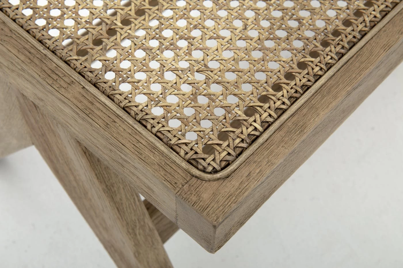 BRUNO, Bench, Oak And Reed 4 BRUNO, Bench, Oak And Reed – Image 4