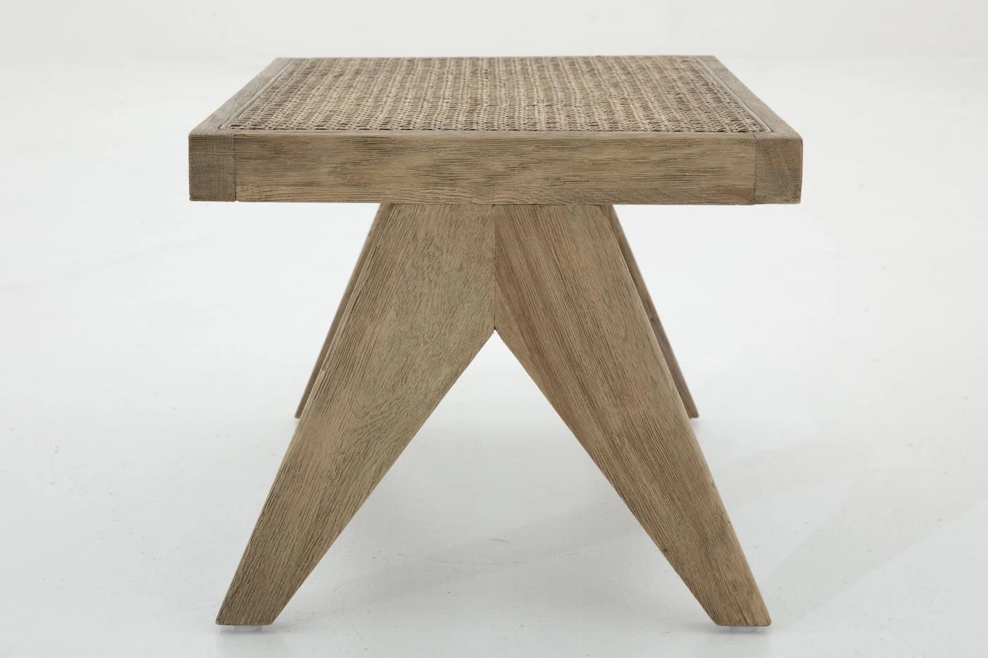 BRUNO, Bench, Oak And Reed 6 BRUNO, Bench, Oak And Reed – Image 6