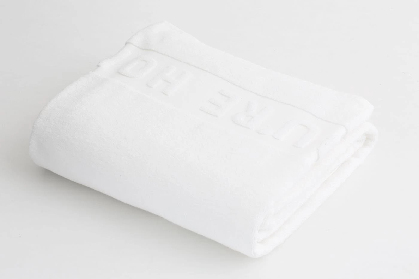 BAOBAO, Bath Towel, White, 100x180 Cm 1 BAOBAO, Bath Towel, White, 100x180 Cm