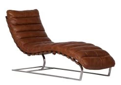 MASON, Lounger, Brown, Vintage, Leather
