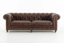 EDINBURGH, Sofa, Chesterfield, Leather, Dark Brown, Three-seater -Boutique De Décoration https3A2F2Fwww.flamant.com2Fmedia2Fcatalog2Fproduct2F12F82F18 14 03 2023T113A523A36