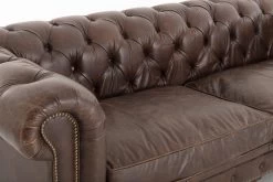 EDINBURGH, Sofa, Chesterfield, Leather, Dark Brown, Three-seater -Boutique De Décoration https3A2F2Fwww.flamant.com2Fmedia2Fcatalog2Fproduct2F22F02F20 14 03 2023T113A523A41