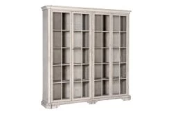 BRIAN, Display Cabinet, Antique White