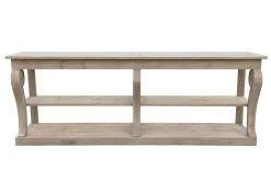 FARLEY, Console Table, 3 Levels, Wood