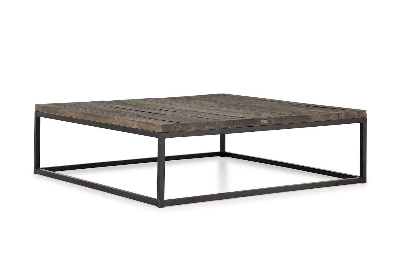 SADINAH, Coffee Table, Square, Elm And Steel 1 SADINAH, Coffee Table, Square, Elm And Steel