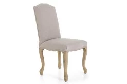 CANTELLE, Chair, Birch, Off-white Linen