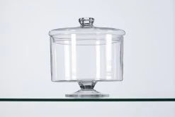 ANNIE, Candy Jar, On Foot, Mouth-blown