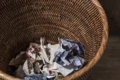 TOGO, Paper Bin, Reed -Boutique De Décoration https3A2F2Fwww.flamant.com2Fmedia2Fcatalog2Fproduct2F22F32F23594 14 03 2023T153A333A01