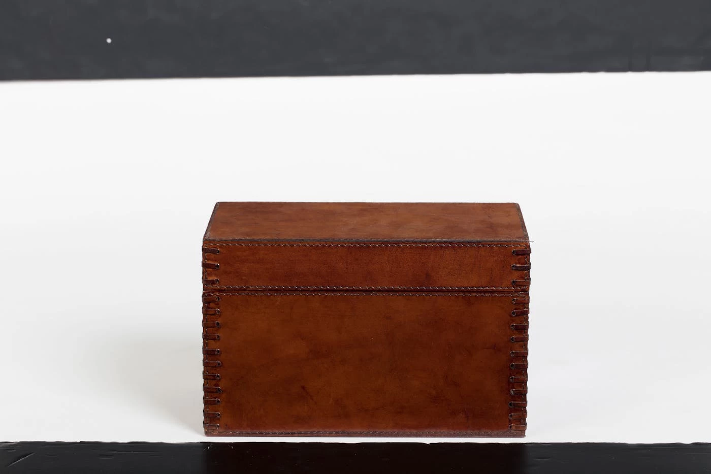 MANHATTAN, Box, Brown Leather, S 2 MANHATTAN, Box, Brown Leather, S – Image 2