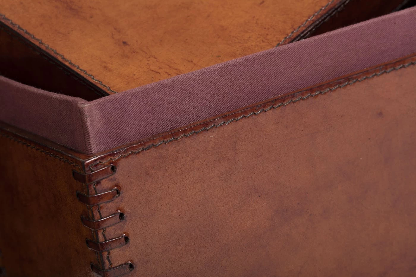 MANHATTAN, Box, Brown Leather, S 6 MANHATTAN, Box, Brown Leather, S – Image 6