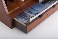 MANHATTAN, Desk-organiser, Brown Leather -Boutique De Décoration https3A2F2Fwww.flamant.com2Fmedia2Fcatalog2Fproduct2F22F32F2388 14 03 2023T133A373A25