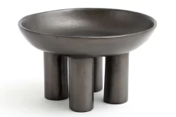 CLEMENCE, Dish, Metal, Black, L