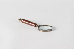 MANHATTAN, Magnifying Glass, Brown Leather