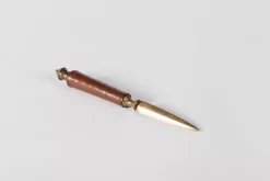 MANHATTAN, Letter Opener, Brown Leather