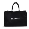 FLAMANT BAG, Shopping Bag, Jute, Black