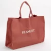 FLAMANT BAG, Shopping Bag, Jute, Coral