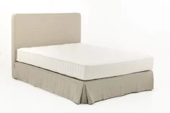 DUNCAN, Double Bed, With Headboard, Cover, 180cm