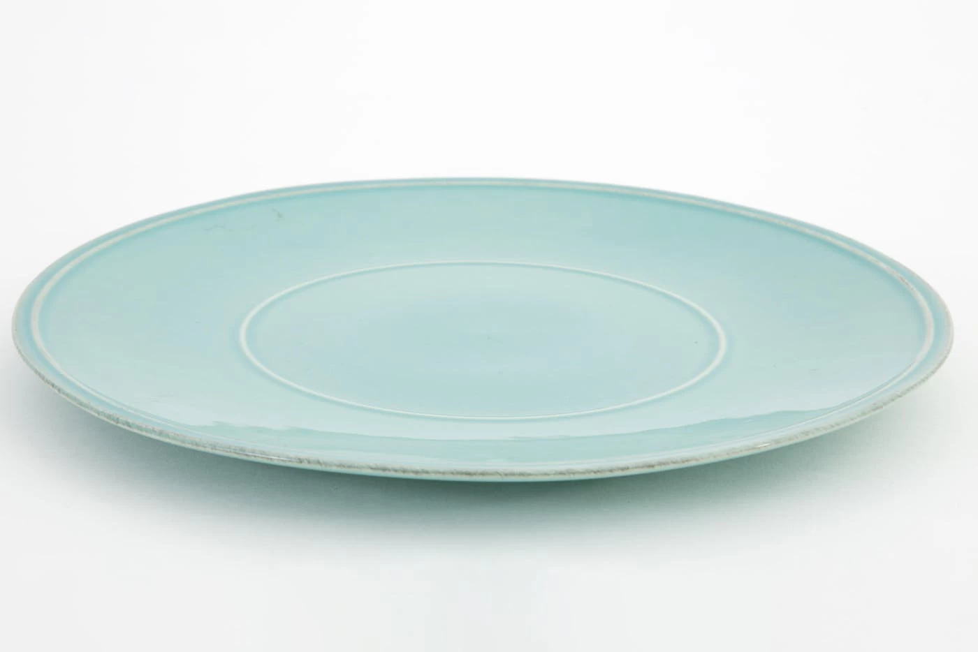 JILLE, Plate, Ceramic, Blue, 34cm 2 JILLE, Plate, Ceramic, Blue, 34cm – Image 2