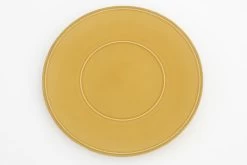 JILLE, Plate, Ceramic, Ocher, 34cm