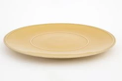 JILLE, Plate, Ceramic, Ocher, 34cm -Boutique De Décoration https3A2F2Fwww.flamant.com2Fmedia2Fcatalog2Fproduct2F22F92F29616 14 03 2023T163A563A31