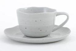 ALANAH, Cup And Saucer, Ceramic, Grey -Boutique De Décoration https3A2F2Fwww.flamant.com2Fmedia2Fcatalog2Fproduct2F22F92F29734 14 03 2023T173A043A55