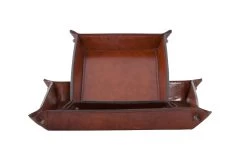 MANHATTAN, Tray, Brown Leather, S -Boutique De Décoration https3A2F2Fwww.flamant.com2Fmedia2Fcatalog2Fproduct2F22F92F29979 15 06 2023T223A373A03