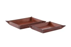 MANHATTAN, Tray, Brown Leather, S -Boutique De Décoration https3A2F2Fwww.flamant.com2Fmedia2Fcatalog2Fproduct2F22F92F29981 15 06 2023T223A373A05