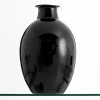 GRIEGOS, Vase, Glass, Black