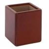 MANHATTAN, Pen Holder, Brown Leather