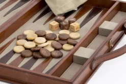 MANHATTAN, Backgammon, Brown Leather -Boutique De Décoration https3A2F2Fwww.flamant.com2Fmedia2Fcatalog2Fproduct2F32F02F30840 14 03 2023T203A383A03