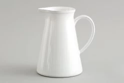 JILLE, Pitcher, Ceramic, White, 1,5l