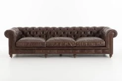 EDINBURGH, Sofa, Chesterfield, Leather, Dark Brown, Four-seater -Boutique De Décoration https3A2F2Fwww.flamant.com2Fmedia2Fcatalog2Fproduct2F32F12F31339 03 05 2023T153A233A06