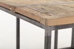 JOSUA, Side Table, Square, Wood And Metal -Boutique De Décoration https3A2F2Fwww.flamant.com2Fmedia2Fcatalog2Fproduct2F32F22F32711 14 03 2023T123A543A29