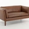 BELLAMY, Sofa, Cognac Brown, Leather, Two-seater