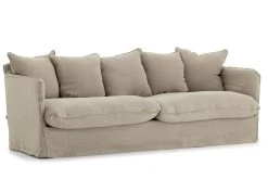 HIRA, Sofa, Natural, Linen
