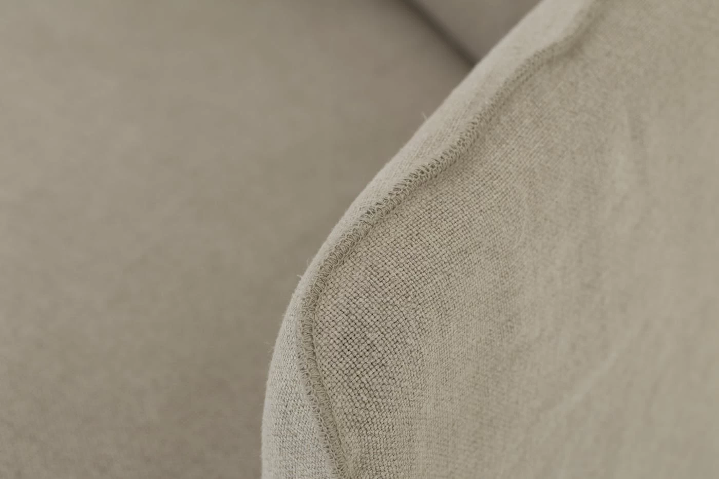 HIRA, Sofa, Natural, Linen 4 HIRA, Sofa, Natural, Linen – Image 4