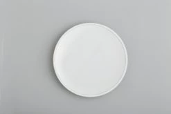 JILLE, Salad Plate, Ceramic, White