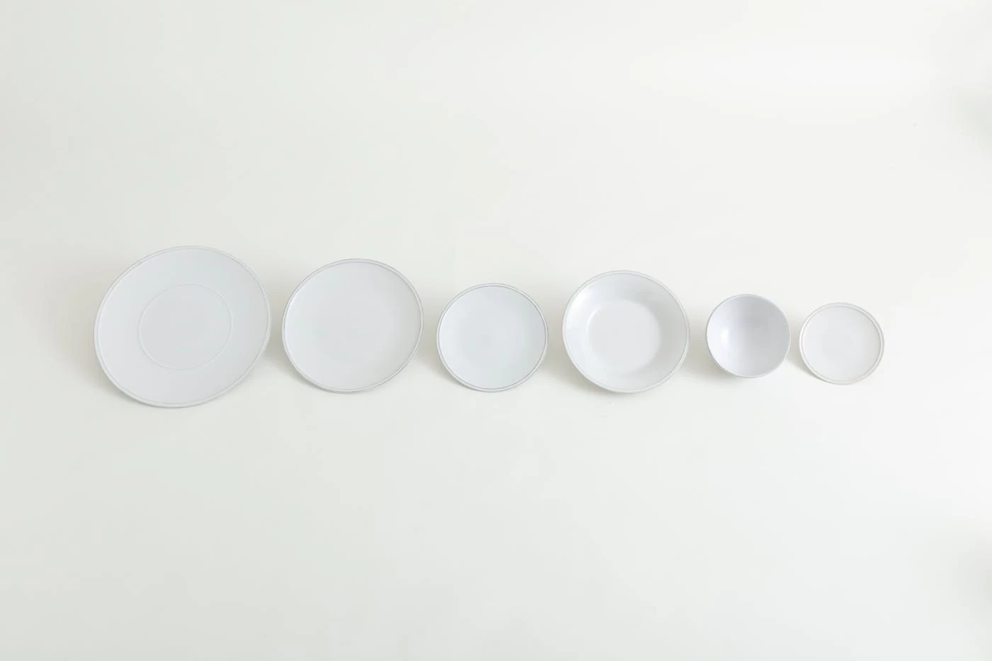 JILLE, Salad Plate, Ceramic, White 5 JILLE, Salad Plate, Ceramic, White – Image 5