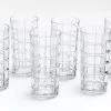 CHOPIN, Tall Glass, Hand-cut, Set Of 6