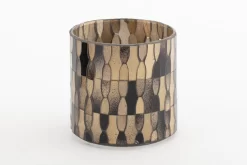 BADLAND, Tea Light Holder, Glass, L