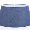 LINDRO, Lampshade, Blue, Cylinder, 40 Cm