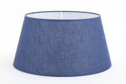 LINDRO, Lampshade, Blue, Cylinder, 40 Cm